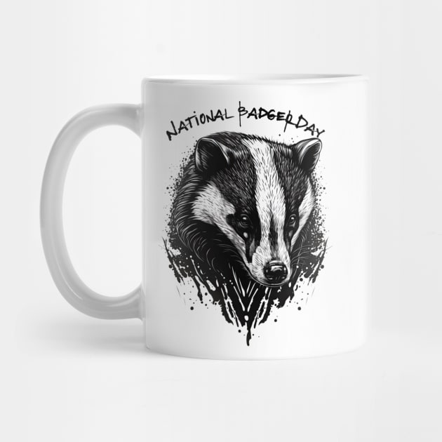 National Badger Day by HolidayBug